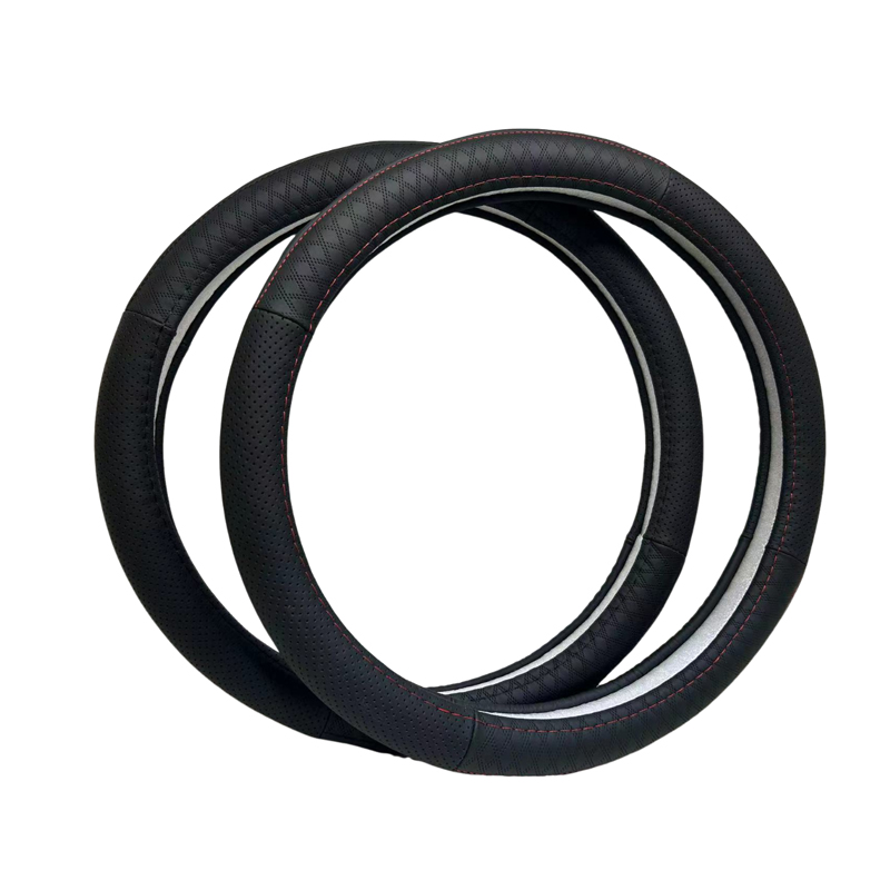 Universal Genuine Leather steering wheel cover 