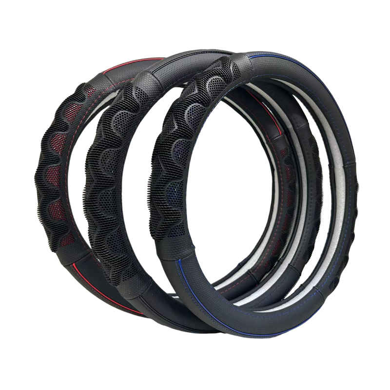 Universal Genuine Leather steering wheel cover 