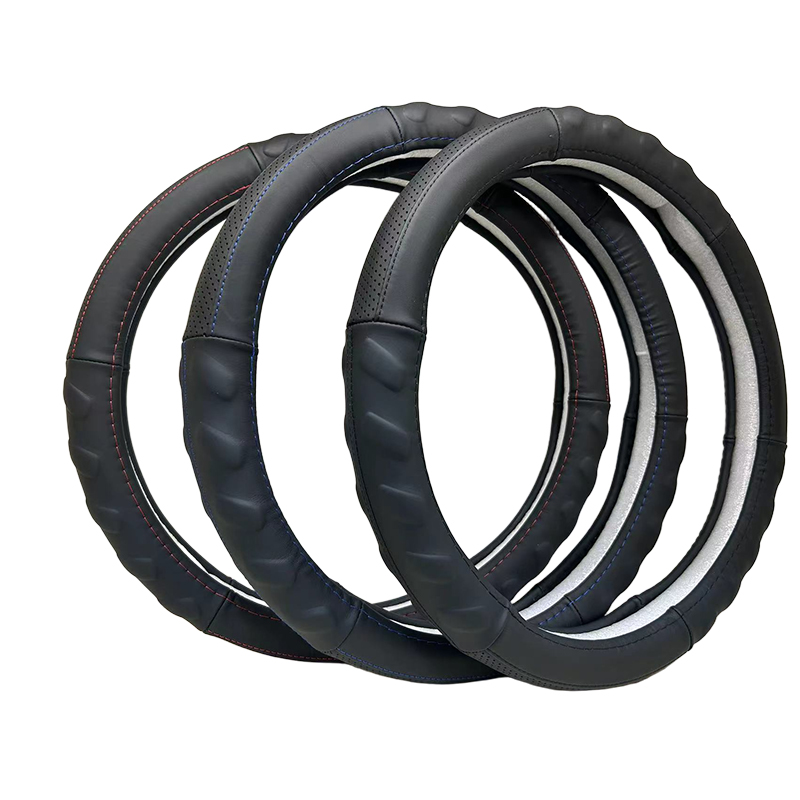 Universal Genuine Leather steering wheel cover 